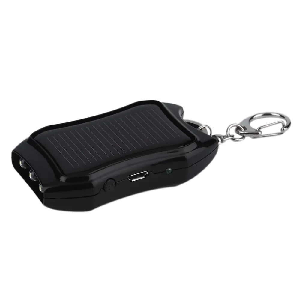 1200mAH Solar Keychain Solar Charger Mobile Power Supply