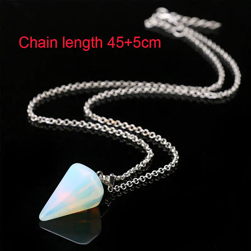 Natural Stone Pendant Necklace - Online Gift Shop