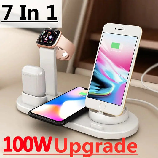 100W Wireless Charger Stand Pad - Online Gift Shop