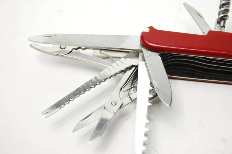 Multifunctional Stainless Steel SwissArmy Knife - Online Gift Shop